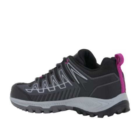 Trezeta Thunder W's WP Waterproof Hiking Shoes, Dark Grey Fuchsia