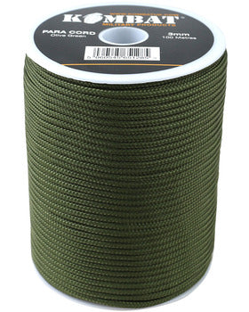 Kombat UK Paracord - 100m Reel - Wylies Outdoor World