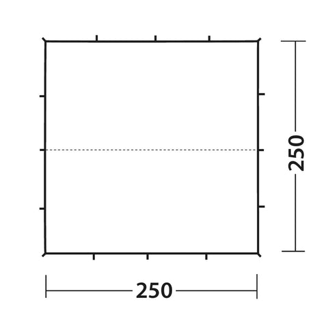 Robens Tarp 2.5 x 2.5 m Pro