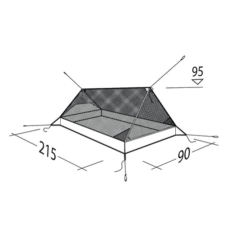 Robens Vestis 1 mesh tent UL