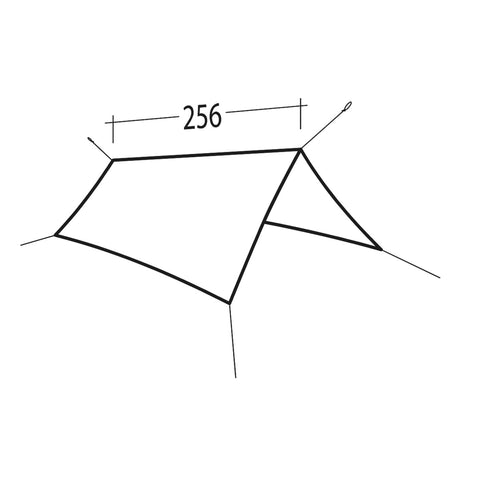 Robens Vestis 2.50 x 2.30 Solo tarp UL