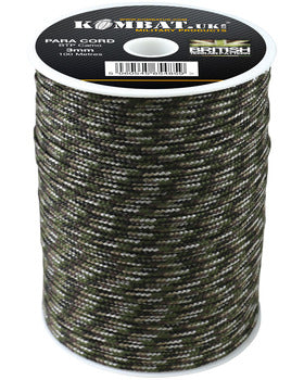 Kombat UK Paracord - 100m Reel - Wylies Outdoor World