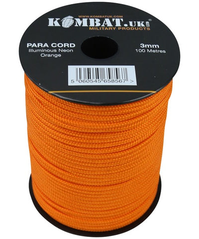 Kombat UK Paracord - 100m Reel - Wylies Outdoor World