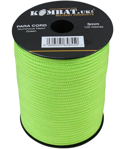 Kombat UK Paracord - 100m Reel - Wylies Outdoor World