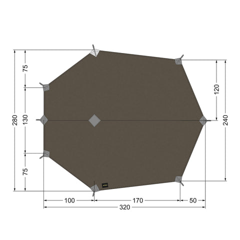 Tatonka Tarp Wing 3 LT Tarp
