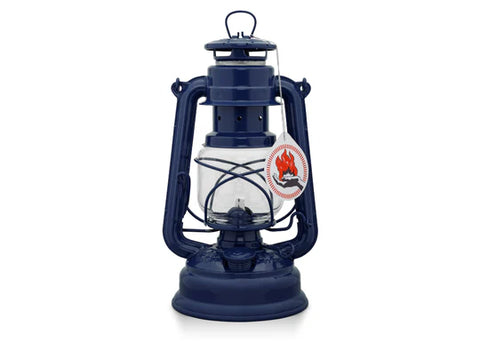 Feuerhand Baby Special 276 Hurricane Lantern Cobalt Blue - Wylies Outdoor World