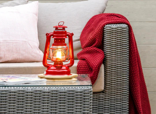 Feuerhand LED Lantern Baby Special 276 Ruby Red - Wylies Outdoor World