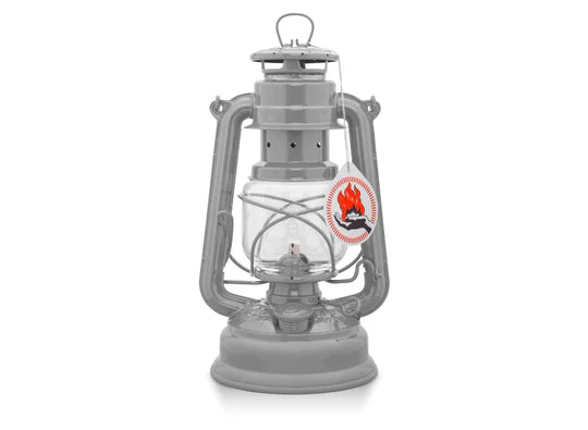 Feuerhand Baby Special 276 Hurricane Lantern Nordic Grey - Wylies Outdoor World