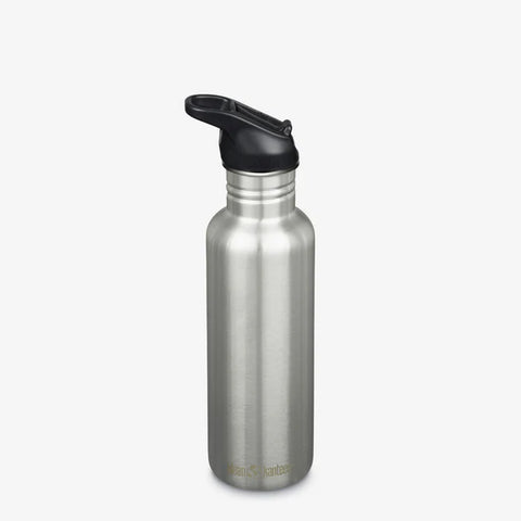 Klean Kanteen 800ml Classic Water Bottle with Flip Seal Sport Cap