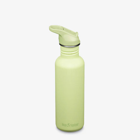 Klean Kanteen 800ml Classic Water Bottle with Flip Seal Sport Cap