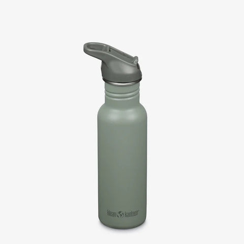 Klean Kanteen 800ml Classic Water Bottle with Flip Seal Sport Cap
