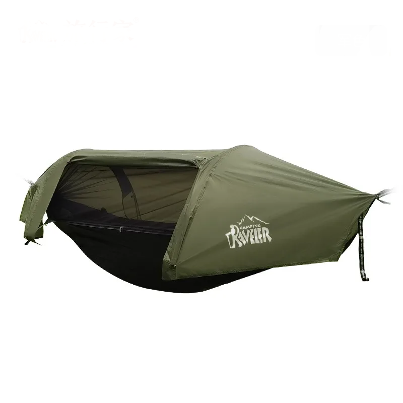Travel Mosquito Net Hammock, Waterproof, Outdoor Camping, Hiking, Integrated Tent