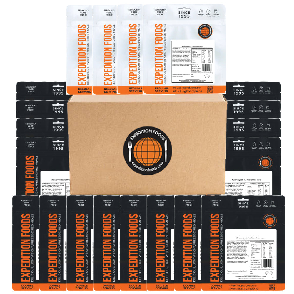 Expedition Rations Expedition Foods 5 Day Vegetarian Ration Pack – Wylies Outdoor World