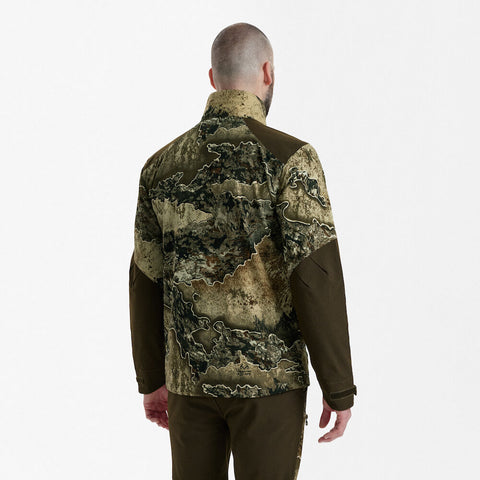 Deerhunter Men's Excape Light Jacket Realtree Excape Hunting, Jacket on sale at Wylie's Outdoor World UK (Side Angle View)
