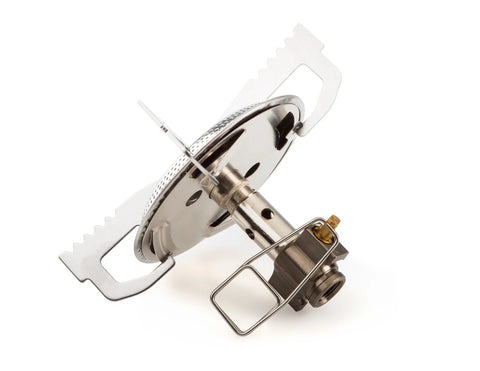GSI Glacier stove folded compact for packing and transport