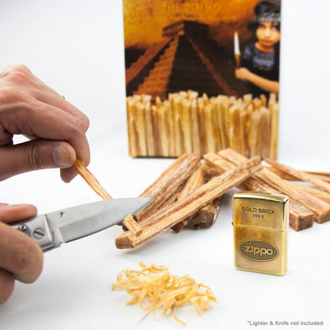 ™ Fatwood 10Lb Box 100% Natural Fire Starter Fireplace Fire Sticks BBQ Wood Firestarter Camping  (10Lb)