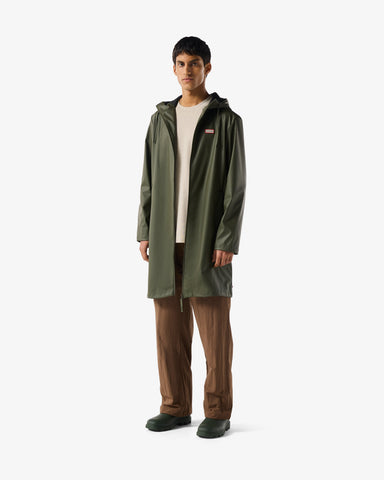 Unisex Kambaba Green Downpour Andrea PU Rain Coat