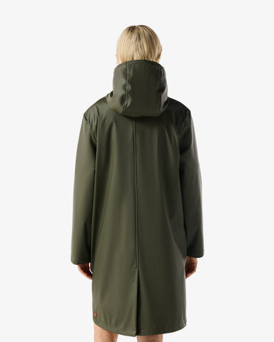 Unisex Kambaba Green Downpour Andrea PU Rain Coat