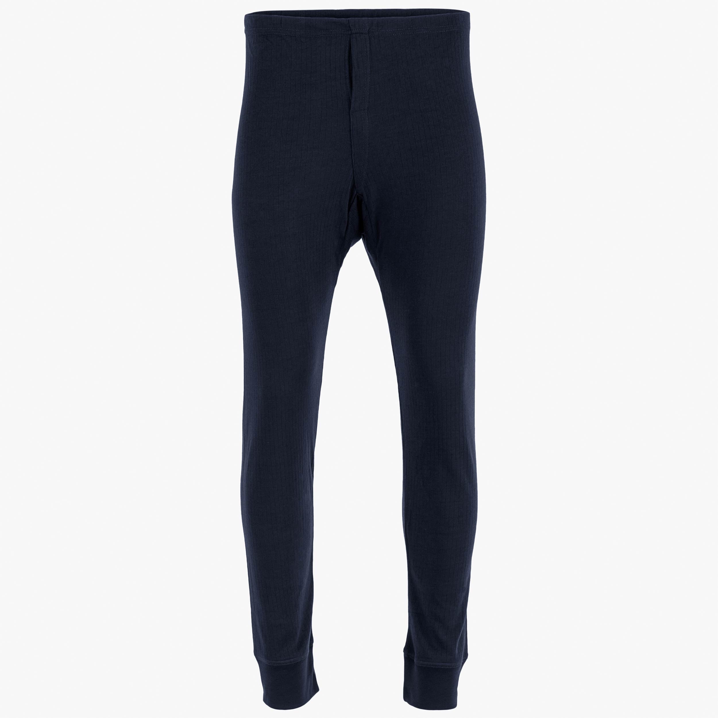 Thermal Long Johns Leggins, Mens, Navy, 2XL