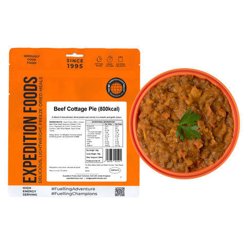 Expedition Foods Beef Cottage Pie | Freeze-Dried Meal