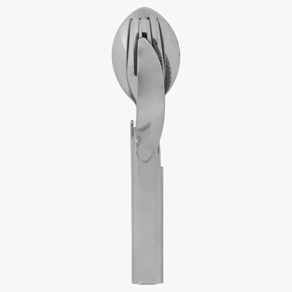 Military-Style Knife, Spoon, Fork Set