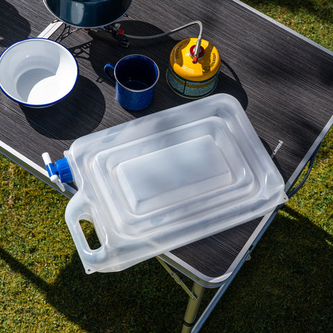 Flat Pack Water Carrier, 13L (with tap)