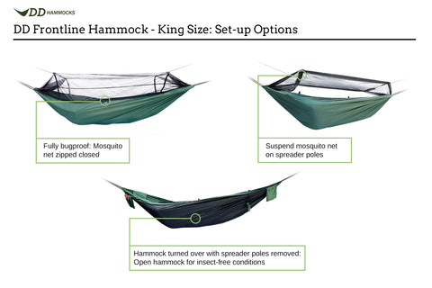 DD Frontline Hammock - KING Size - Wylies Outdoor World