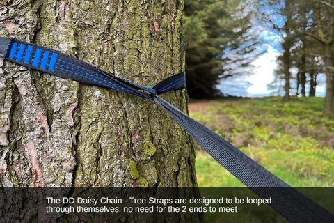 DD Daisy Chain Tree Straps x2 - Wylies Outdoor World