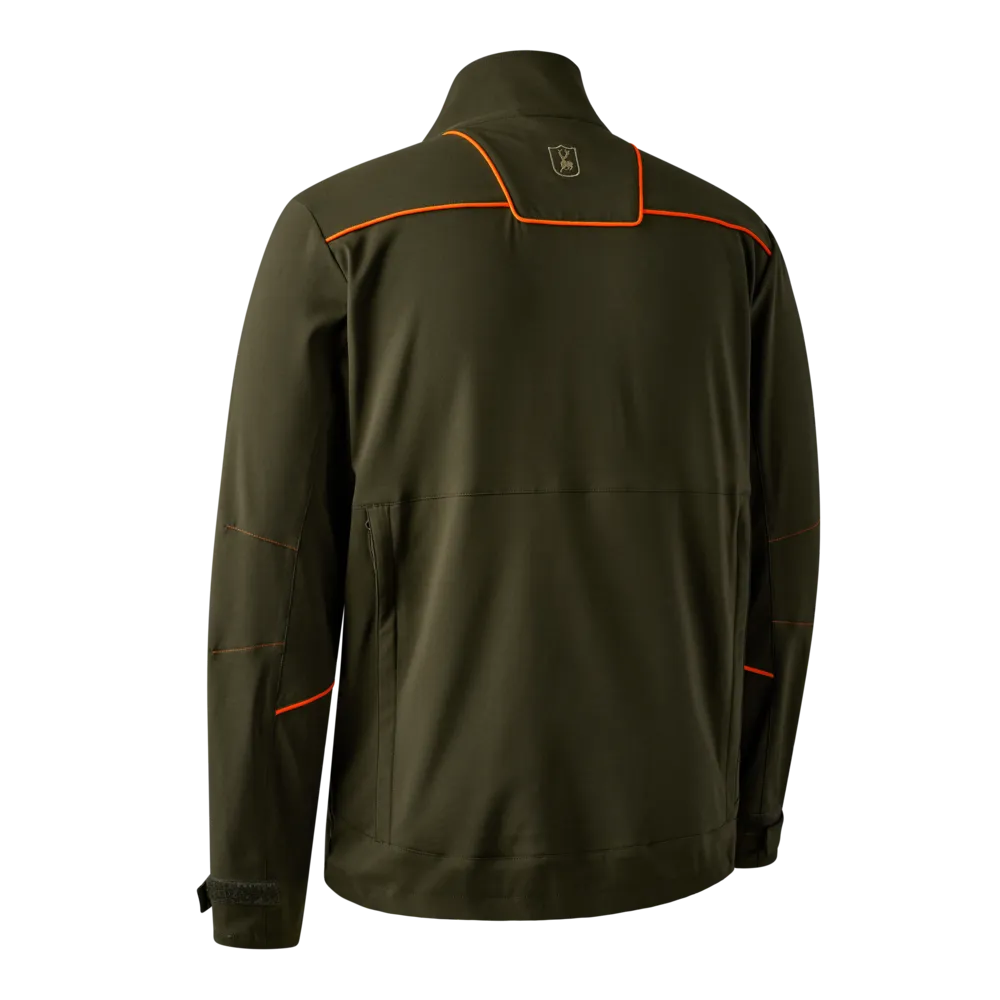 Deerhunter Men's Chamois Forrest Green Hunting, Jacket on sale at Wylie's Outdoor World UK (Back View)