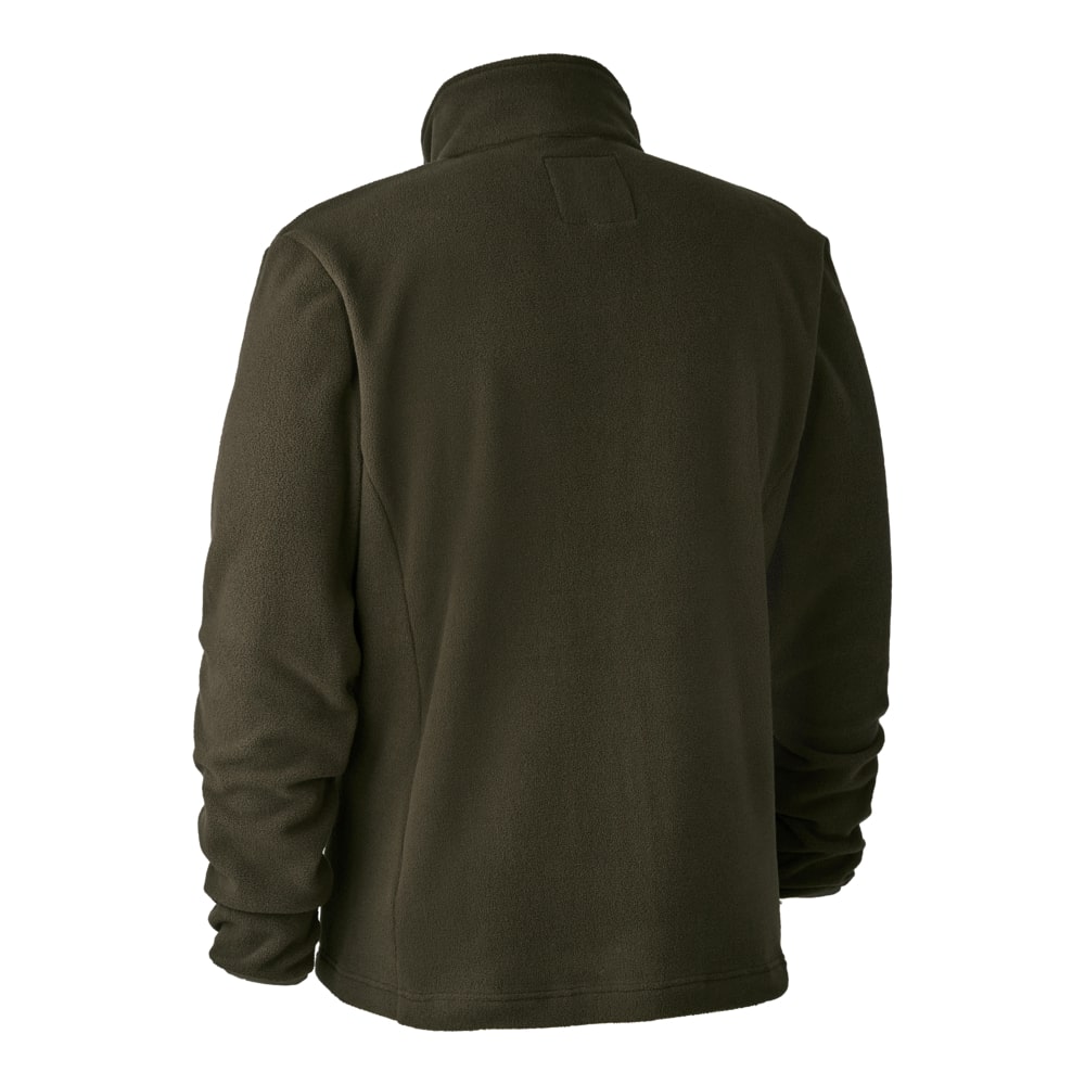 Deerhunter Men's Chasse Fleece Jacket Beluga Hunting, Jacket on sale at Wylie's Outdoor World UK (Back Straight Angle View)