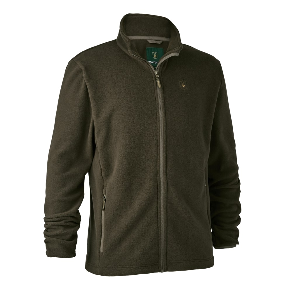 Deerhunter Men's Chasse Fleece Jacket Beluga Hunting, Jacket on sale at Wylie's Outdoor World UK (Front Straight Angle View)
