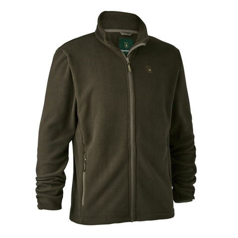 Deerhunter Men's Chasse Fleece Jacket Beluga Hunting, Jacket on sale at Wylie's Outdoor World UK (Front Straight Angle View)