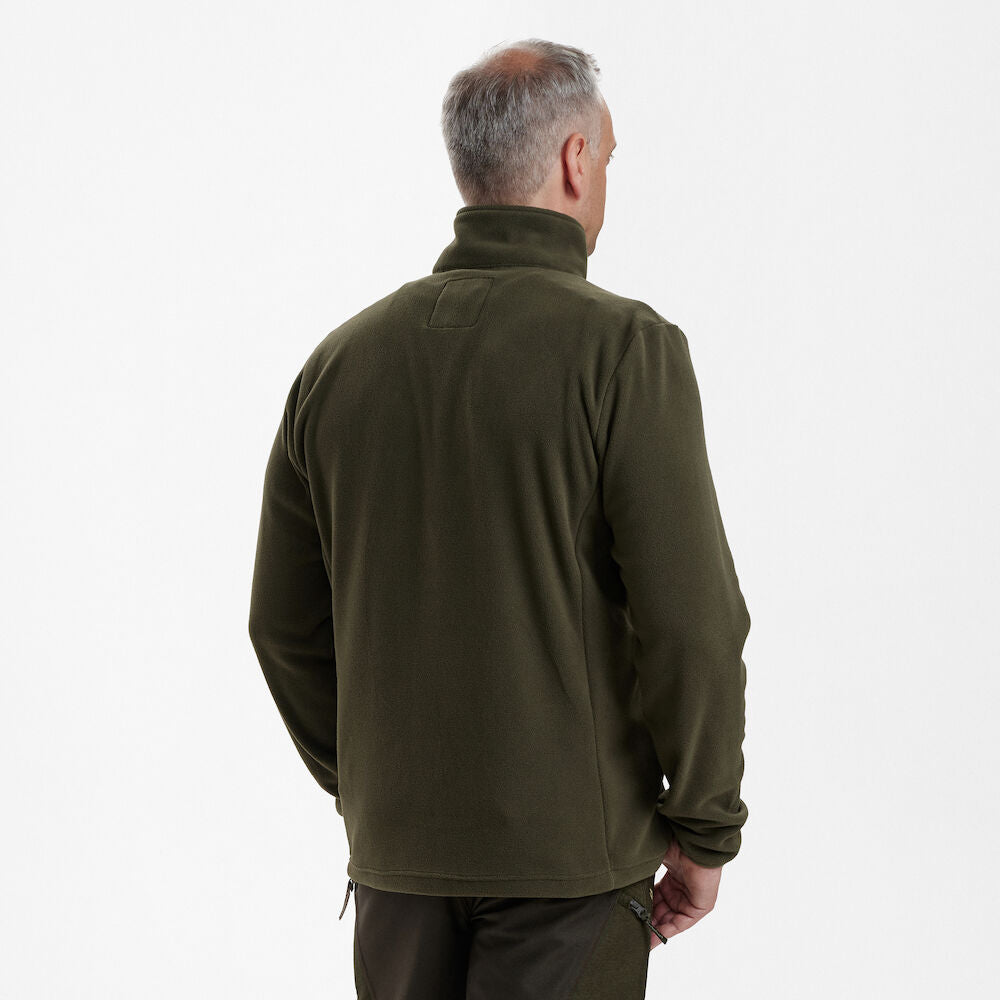 Deerhunter Men's Chasse Fleece Jacket Beluga Hunting, Jacket on sale at Wylie's Outdoor World UK (Side Straight Angle View)
