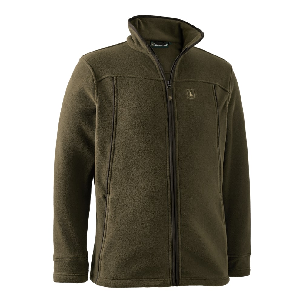 Deerhunter Men's Eagle Fleece Jacket Tarmac Green Hunting, Jacket on sale at Wylie's Outdoor World UK (Front View)