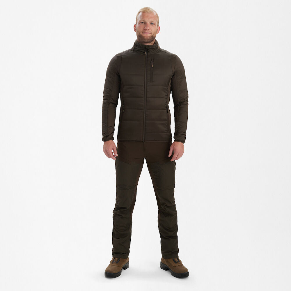 Deerhunter Men's Heat Padded Jacket Wood Hunting, Jacket on sale at Wylie's Outdoor World UK (Full Straight Angle View)