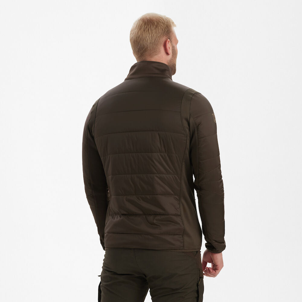 Deerhunter Men's Heat Padded Jacket Wood Hunting, Jacket on sale at Wylie's Outdoor World UK (Side Straight Angle View)