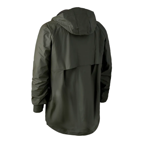 Deerhunter Men's Hurricane Rain Jacket Art Green Hunting, Jacket on sale at Wylie's Outdoor World UK (Back View)
