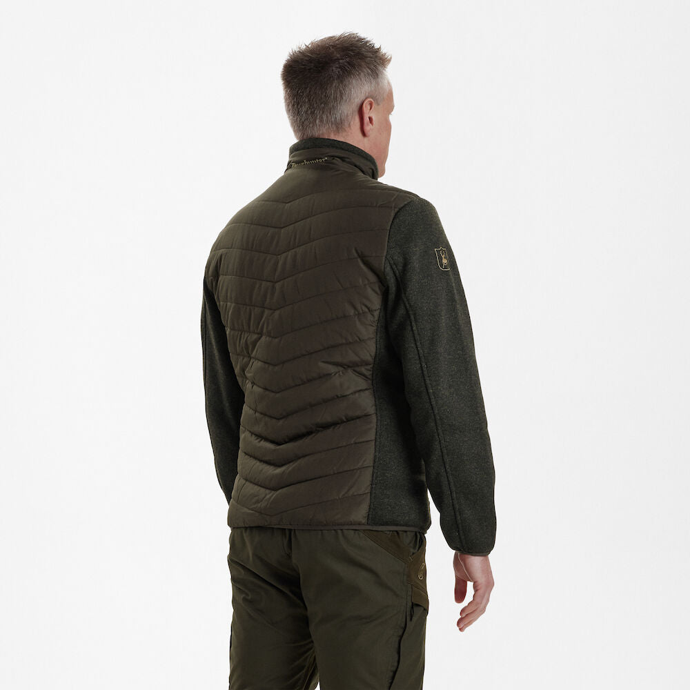 Deerhunter Men's Moor Padded Jacket with Knit Timber Hunting, Jacket on sale at Wylie's Outdoor World UK (Back view)