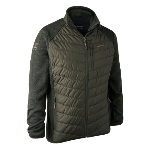 Deerhunter Men's Moor Padded Jacket with Knit Timber Hunting, Jacket on sale at Wylie's Outdoor World UK (Jacket Front view)