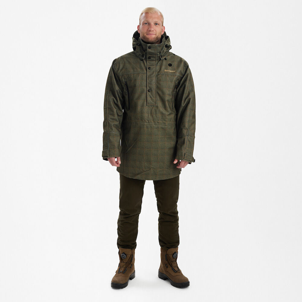 Deerhunter Men's PRO Gamekeeper Smock Turf Hunting, Jacket on sale at Wylie's Outdoor World UK (Full Straight Angle View)