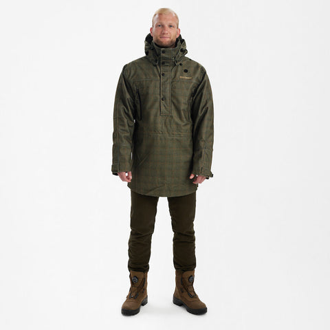 Deerhunter Men's PRO Gamekeeper Smock Turf Hunting, Jacket on sale at Wylie's Outdoor World UK (Full Straight Angle View)