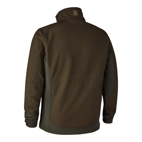 Deerhunter Men's Rogaland Softshell Jacket Fallen Leaf Hunting, Jacket on sale at Wylie's Outdoor World UK (Back View)
