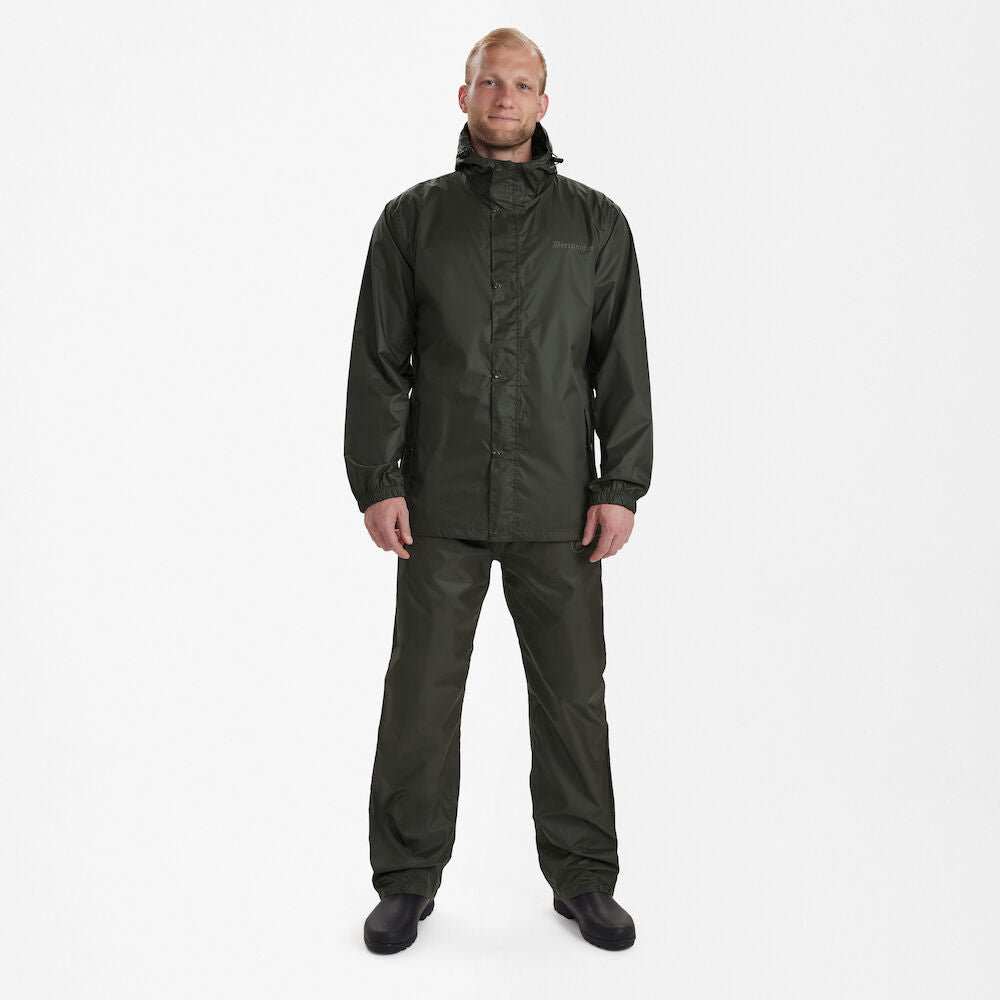 Deerhunter Men's Survivor Rain Jacket Timber Hunting, Jacket on sale at Wylie's Outdoor World UK (Full Straight Angle View)