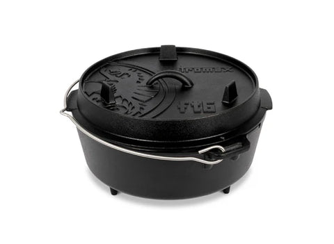 Petromax 5.5L Cast Iron Dutch Oven with Legs - Wylies Outdoor World