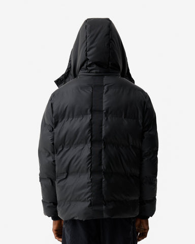 Men's Black Elements Wiley Sonic Welded Pu Puffer Jacket