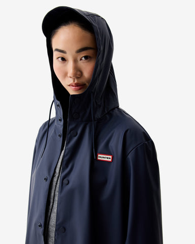 Unisex Night Sky Downpour Jo PU Rain Parka