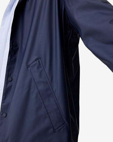 Unisex Night Sky Downpour Jo PU Rain Parka