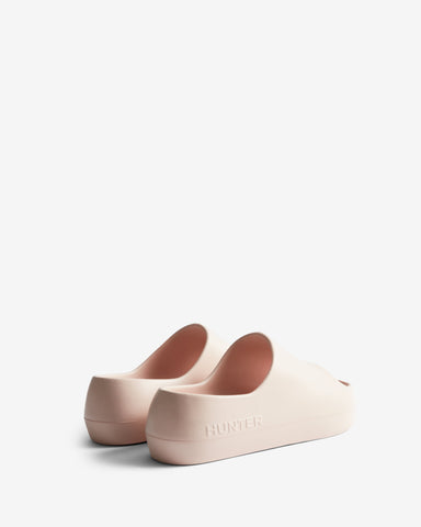 Women's Light Pink Moss Pool Mule