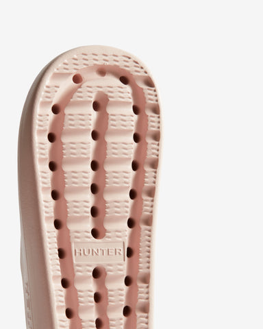 Women's Light Pink Moss Pool Mule