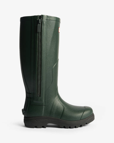 Unisex Dark Olive Balmoral MKII Full Zip Wellington Boot